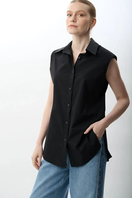 Kolsuz Gömlek (Siyah)