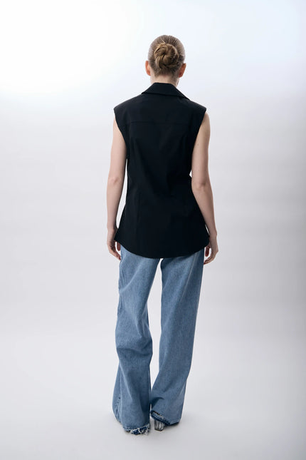 Kolsuz Gömlek (Siyah)