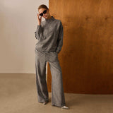 Bol Kesim Gri Pantolon