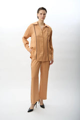 Bol Paça Rahat Kesim Pantolon (Bakır)