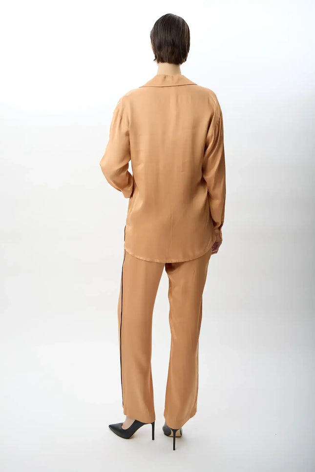 Bol Paça Rahat Kesim Pantolon (Bakır)