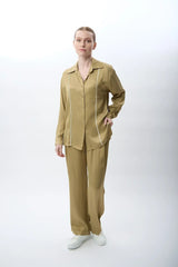 Bol Paça Rahat Kesim Pantolon (Haki)