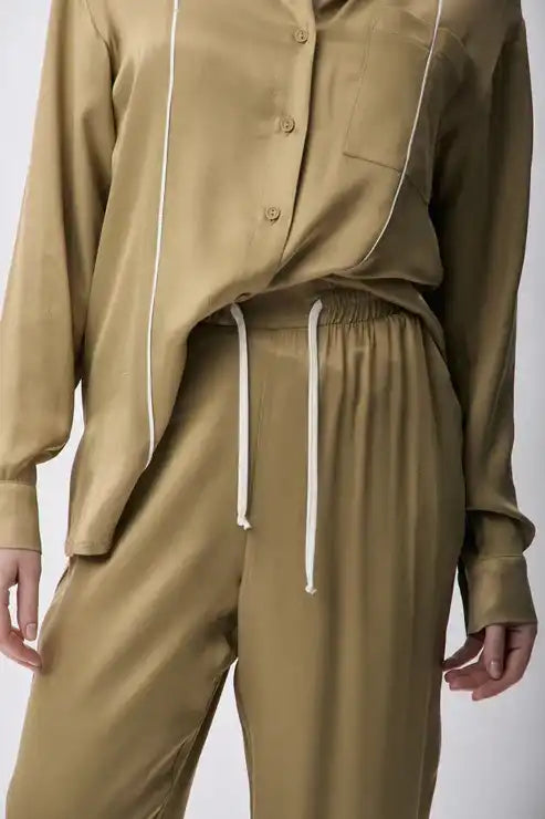 Bol Paça Rahat Kesim Pantolon (Haki)