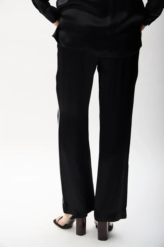 Bol Paça Rahat Kesim Pantolon (Siyah)