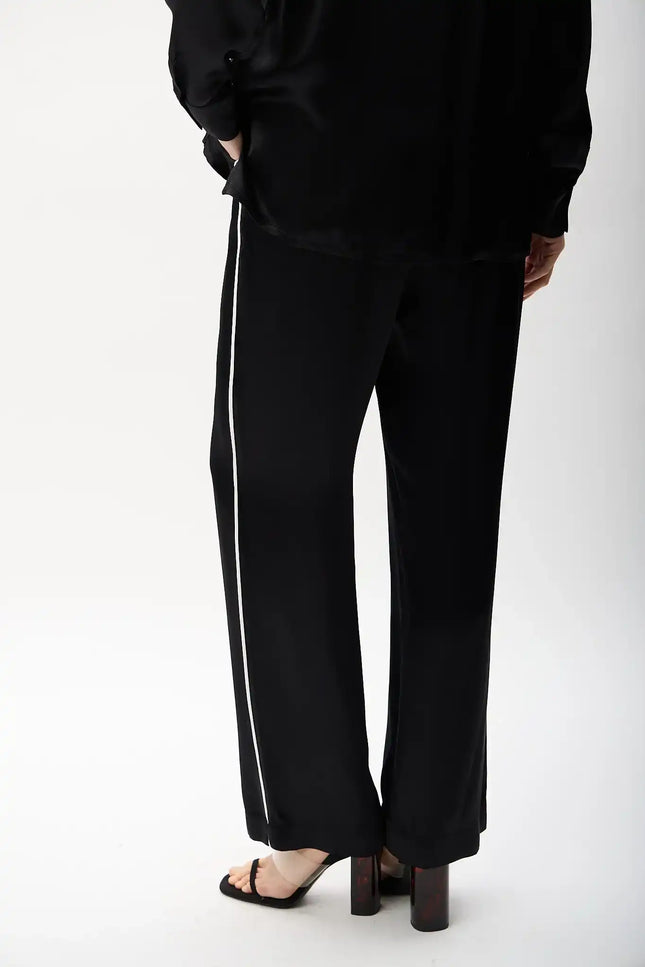 Bol Paça Rahat Kesim Pantolon (Siyah)