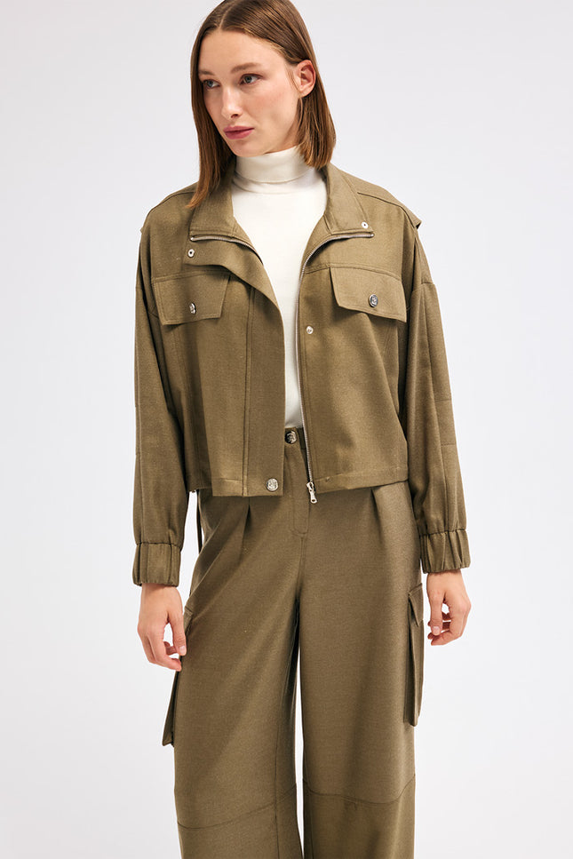 Bomber Haki Ceket