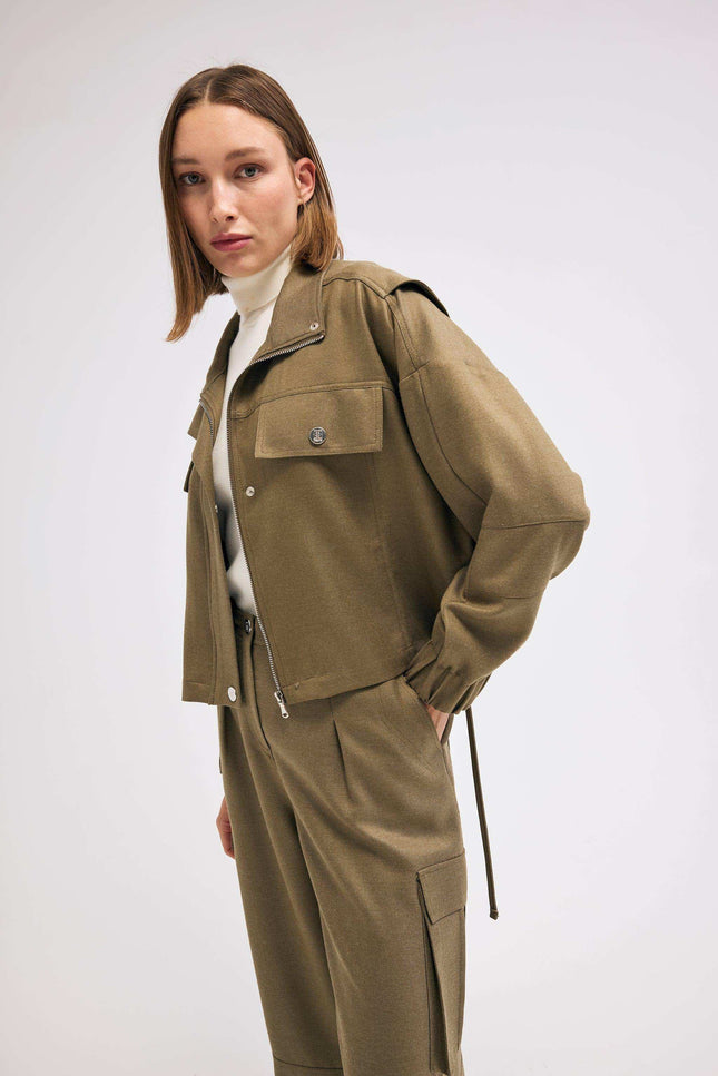 Bomber Haki Ceket