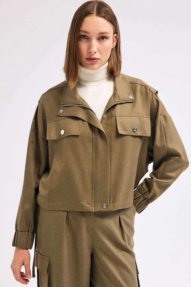 Bomber Haki Ceket