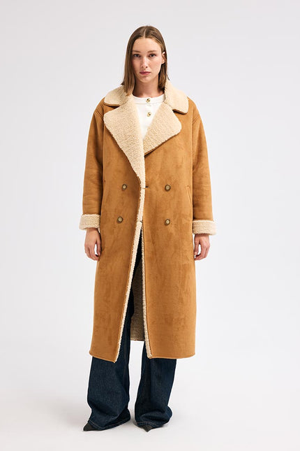 Uzun Taba Renk Kaban