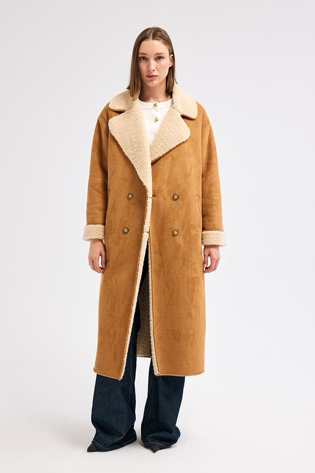 Uzun Taba Renk Kaban