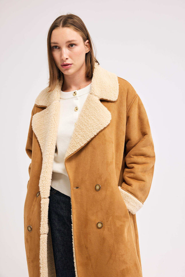 Uzun Taba Renk Kaban