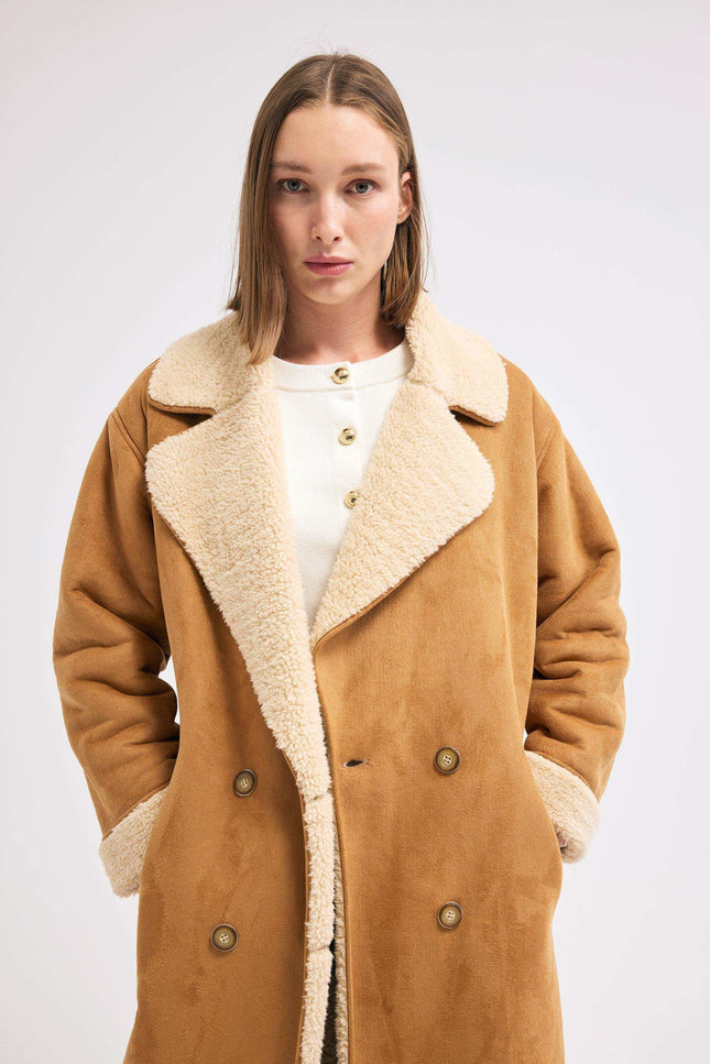 Uzun Taba Renk Kaban