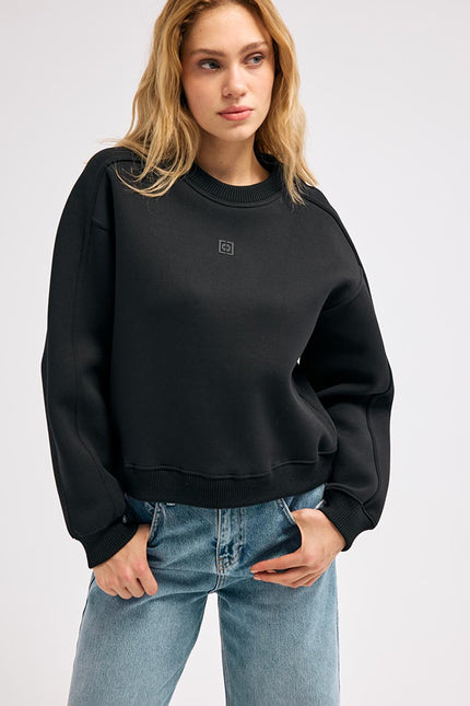 Siyah Sweatshirt