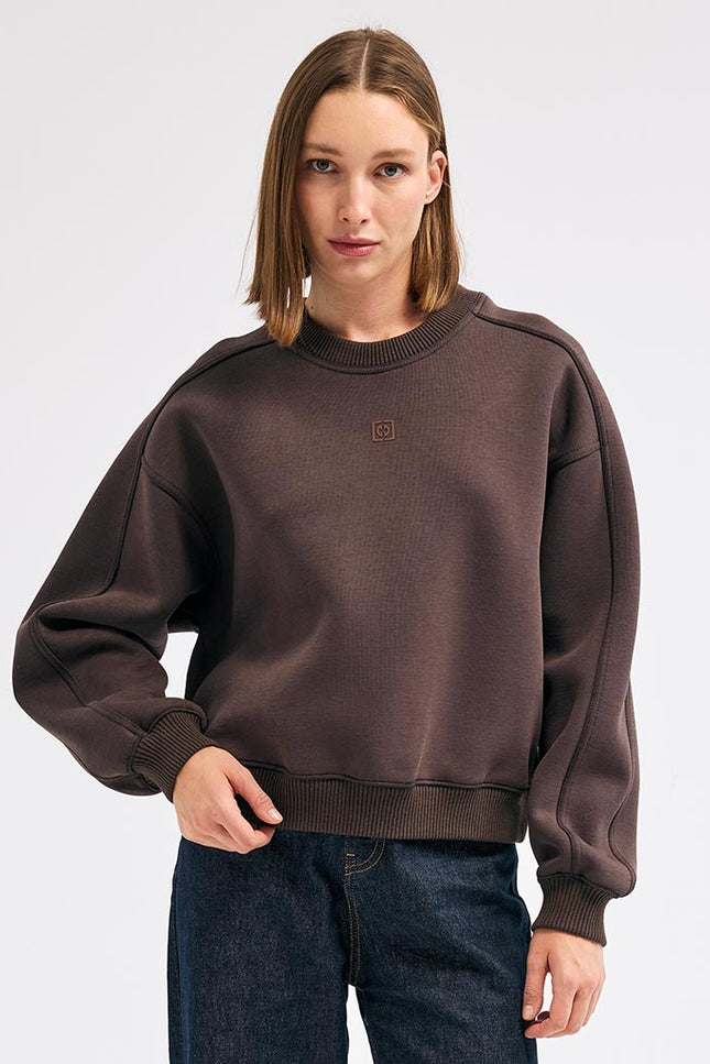 Kahverengi Sweatshirt