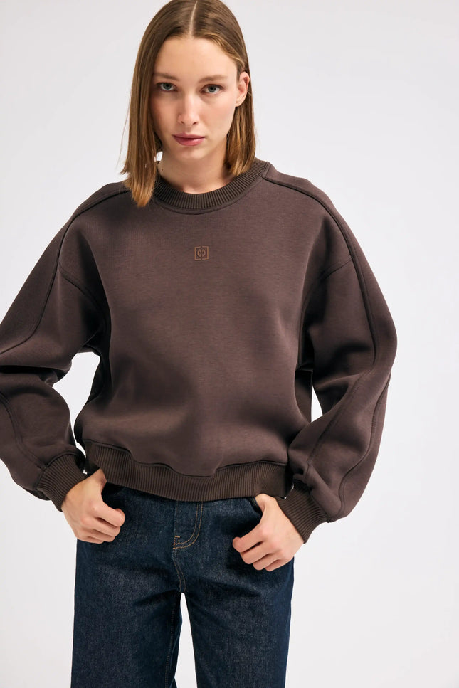 Kahverengi Sweatshirt