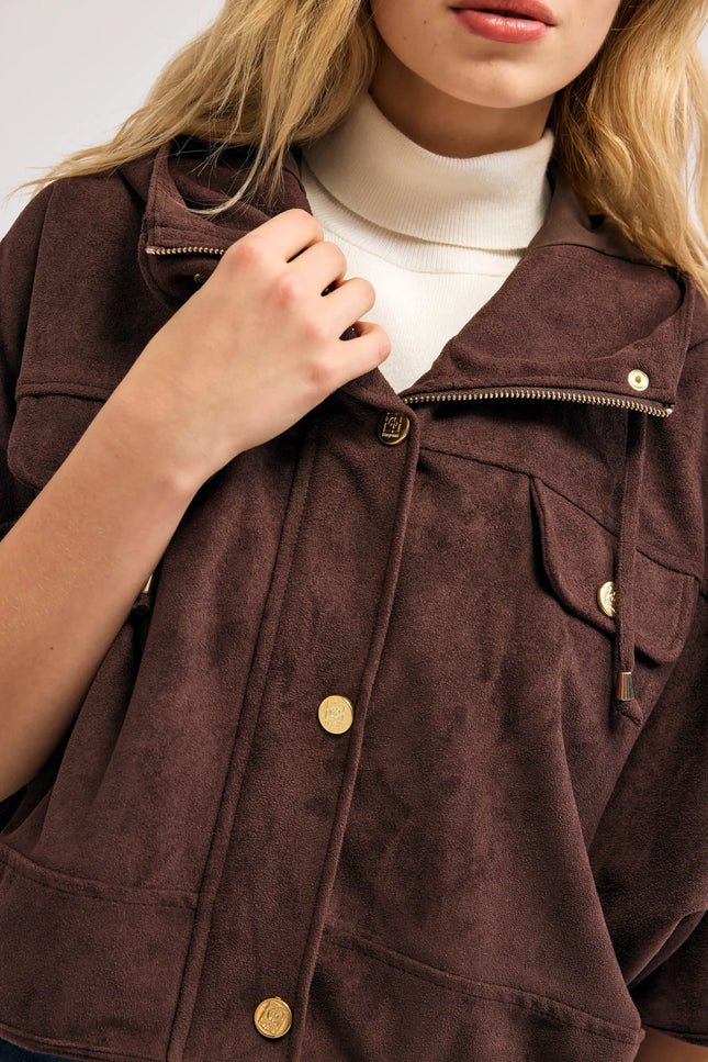 Süet Kahverengi Ceket