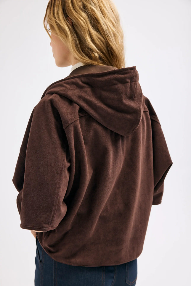 Süet Kahverengi Ceket