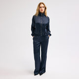 Bol Kesim Lacivert Pantolon