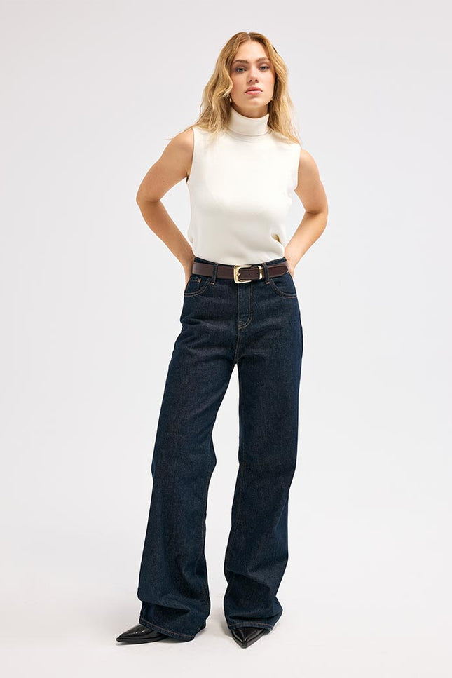 Denim Lacivert Pantolon