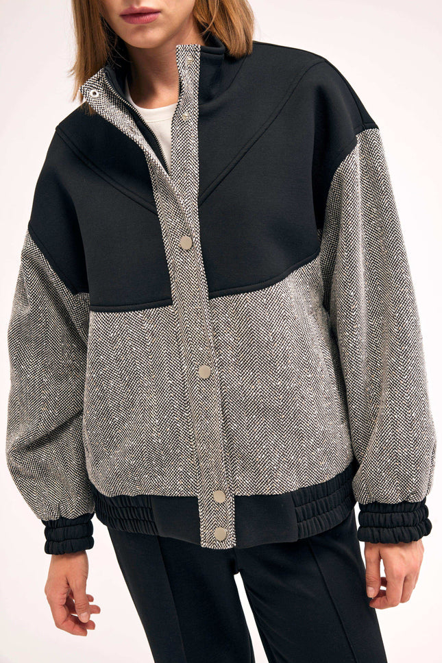 Balıksırtı Siyah Mont