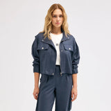 Bomber Lacivert Ceket