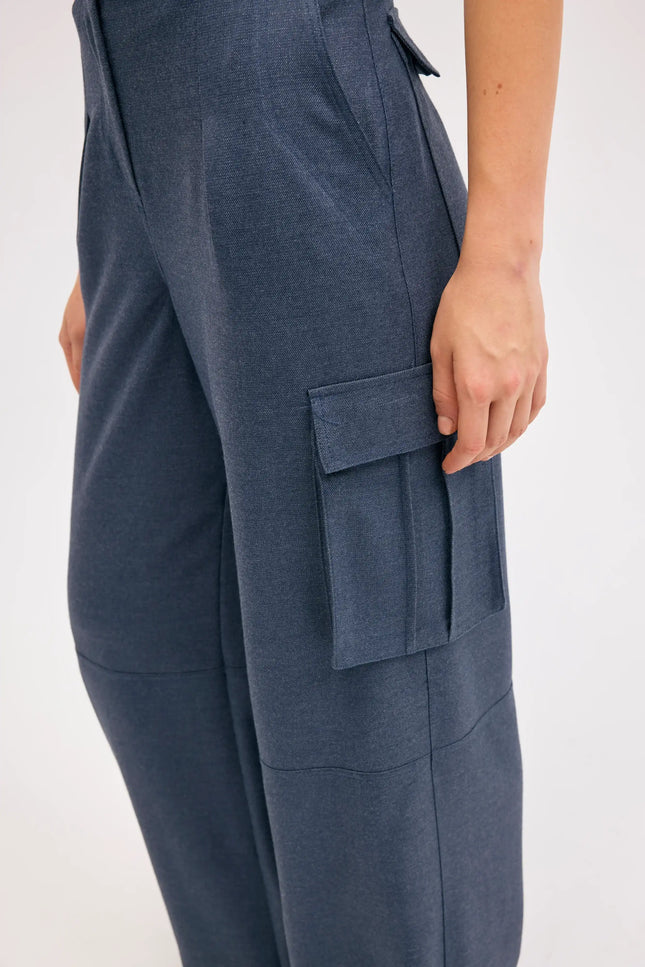 Lacivert Kargo Pantolon