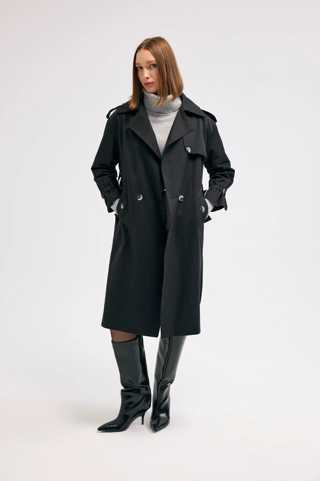 Siyah Trençkot