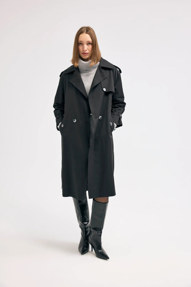 Siyah Trençkot