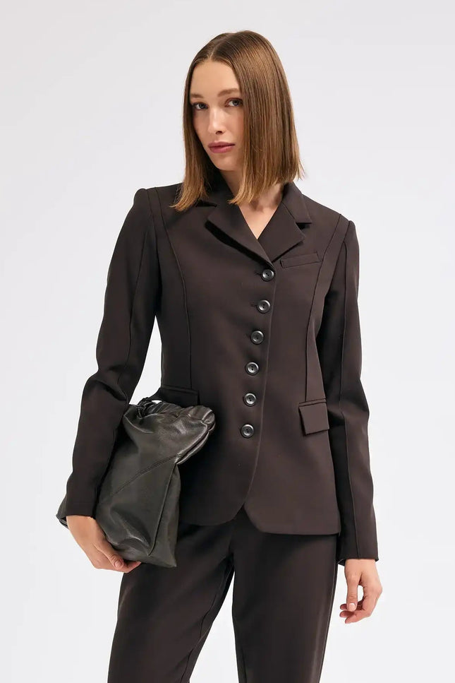 Tasarım Kahverengi Ceket