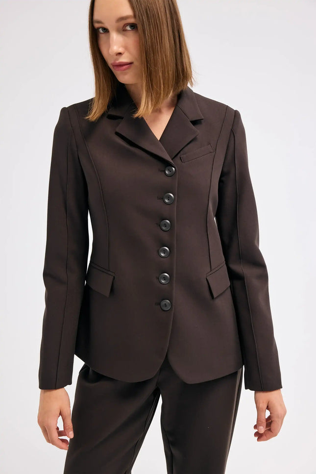 Tasarım Kahverengi Ceket