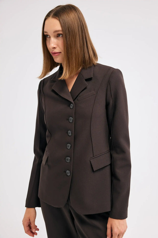 Tasarım Kahverengi Ceket