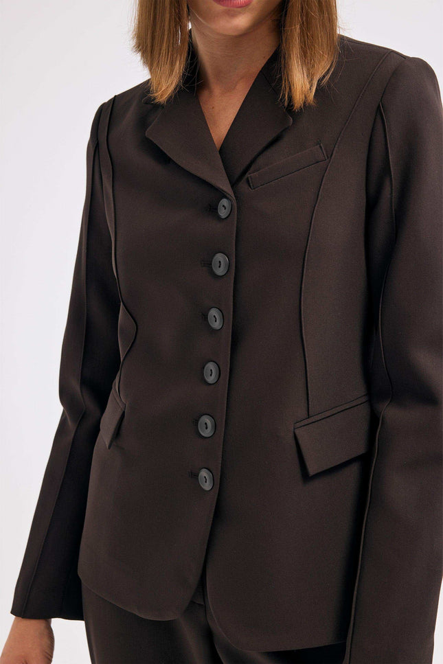 Tasarım Kahverengi Ceket