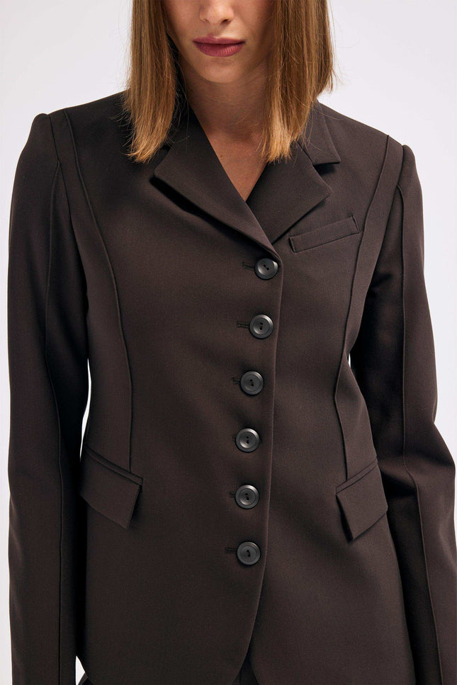 Tasarım Kahverengi Ceket