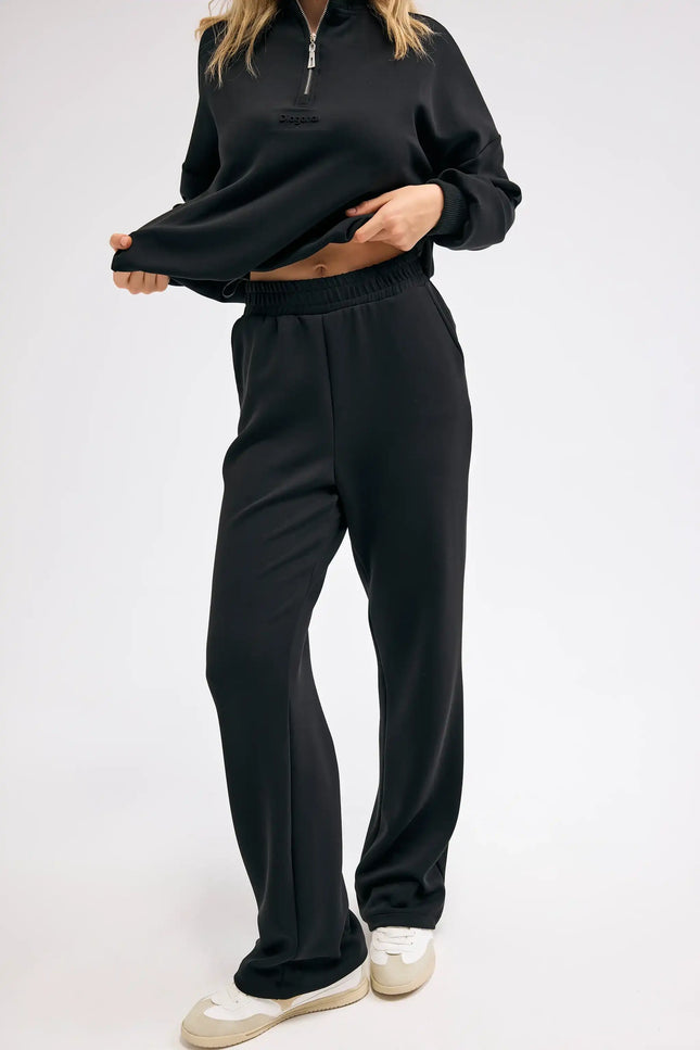 Örme Siyah Pantolon