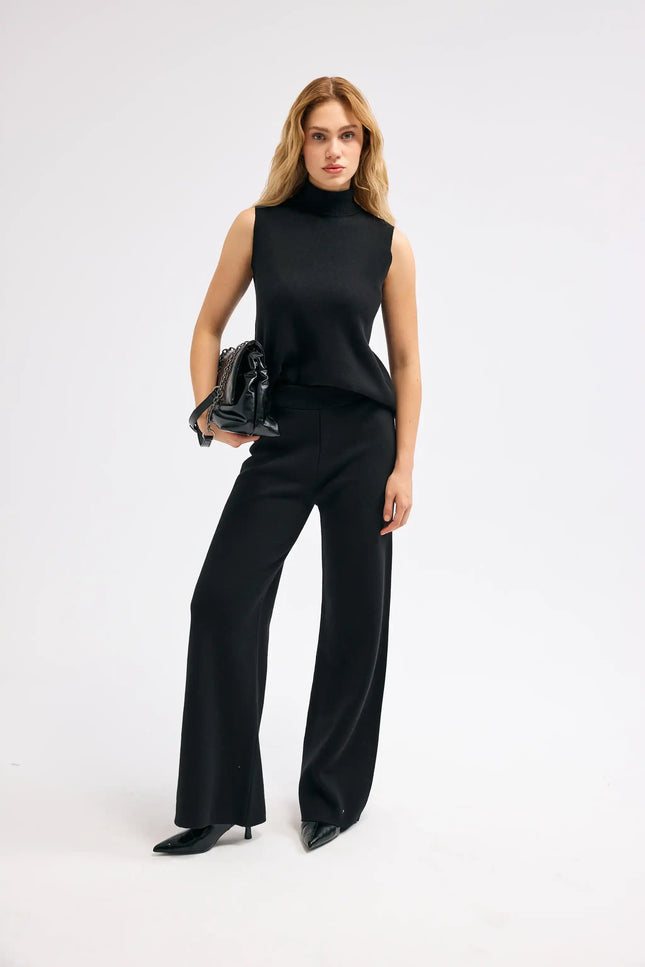 Siyah Triko Pantolon