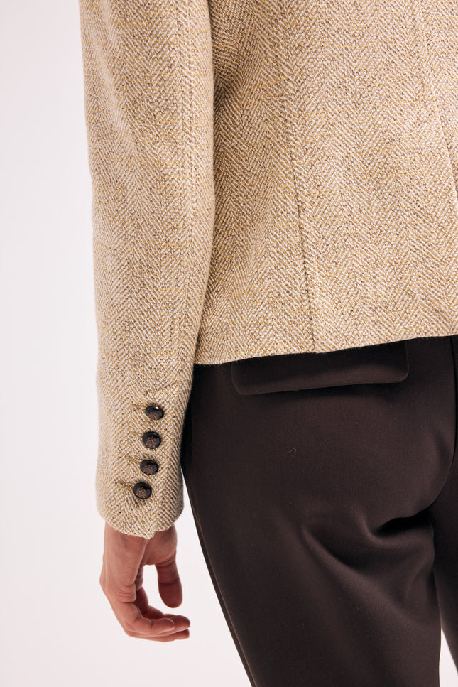 Blazer Ceket (Bej)