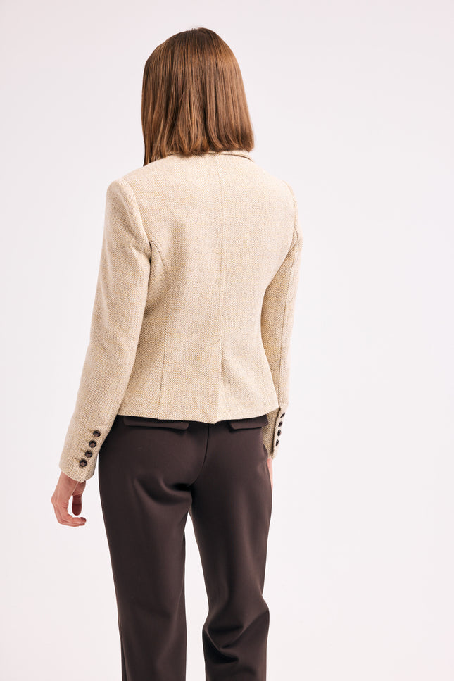 Blazer Ceket (Bej)