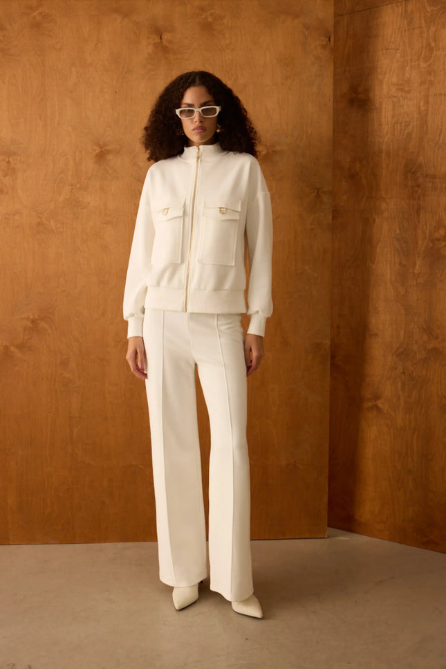 Bol Paça Ekru Pantolon