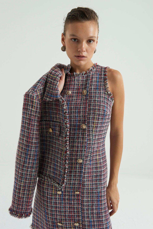 Tüvit Askılı Elbise