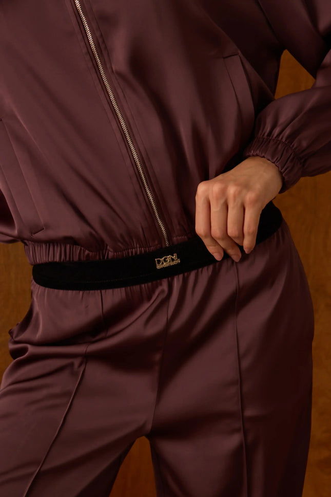 Bol Kesim Kahverengi Pantolon