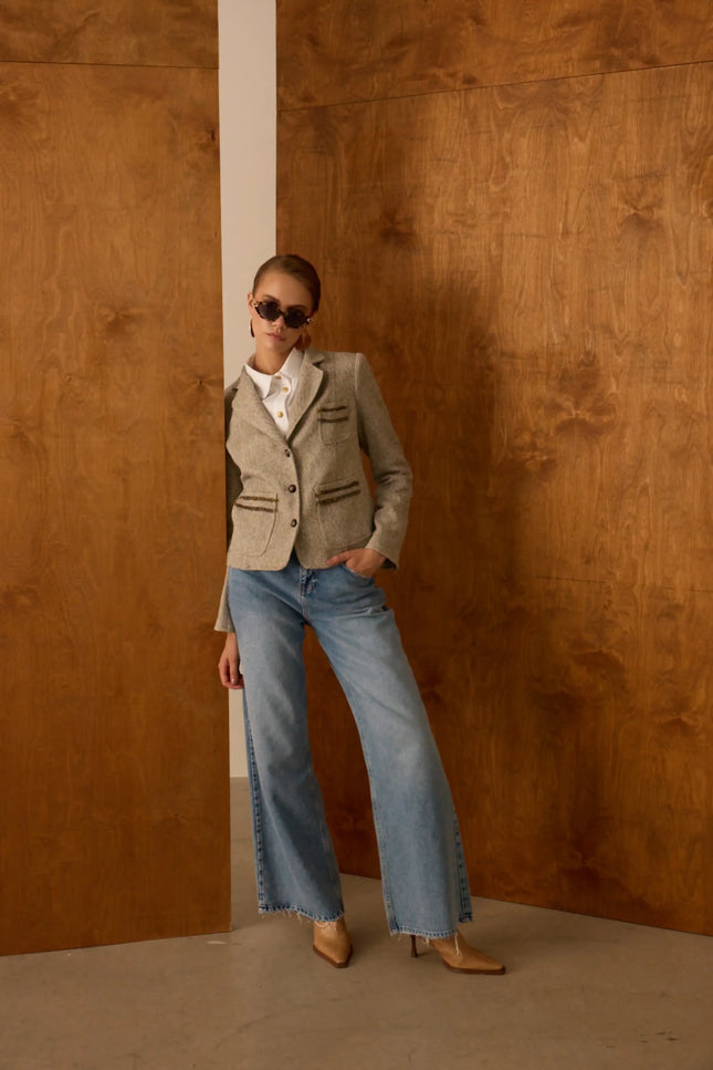 Blazer Kahverengi Ceket