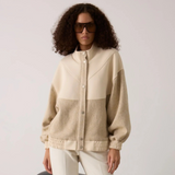 Balıksırtı Bej Mont