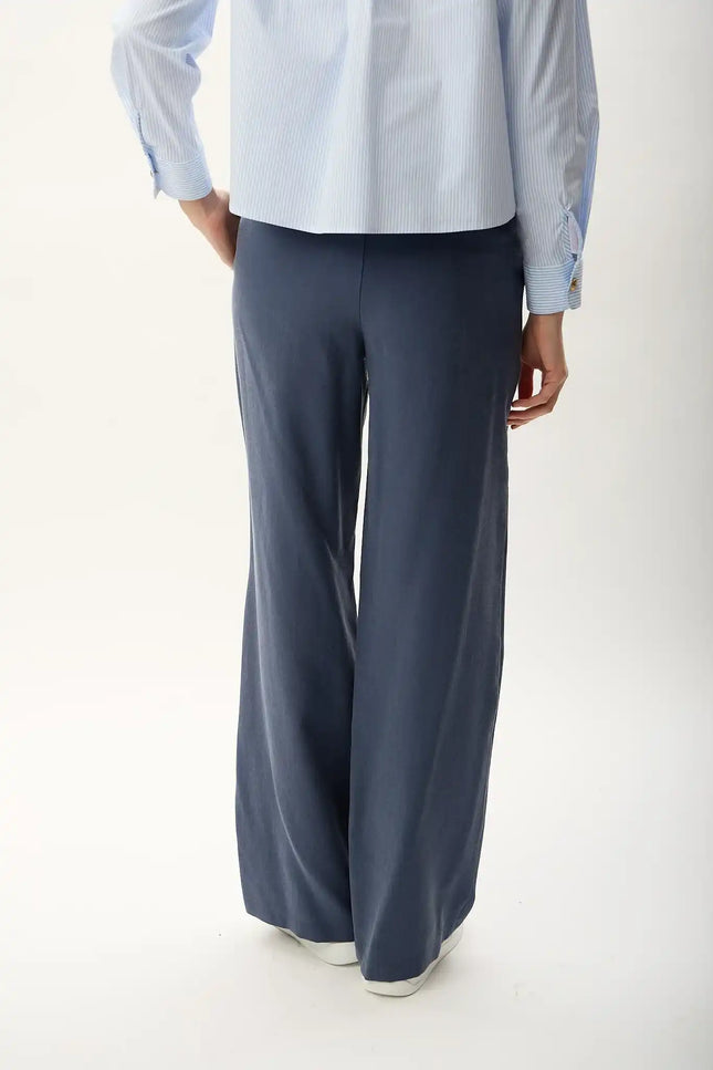 Bağcıklı Rahat Kesim Pantolon(İndigo)