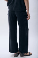 Kemerli Kapak Cepli Pantolon