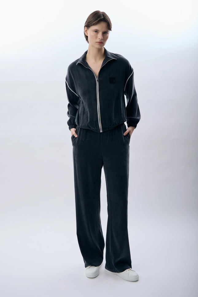 Bağcıklı Rahat Kesim Pantolon