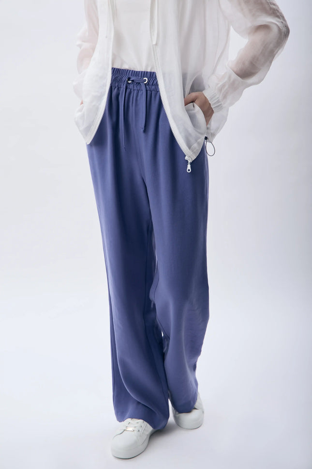 İnce Dokuma Düz Paça Pantolon