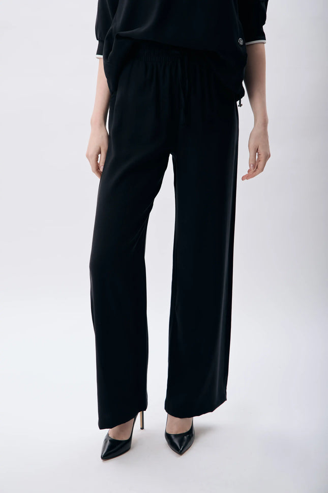 Kargo Cepli Rahat Pantolon (Siyah)