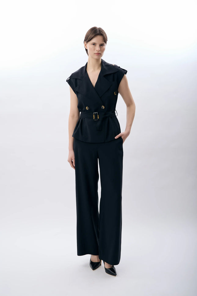 Kargo Cepli Rahat Pantolon (Siyah)