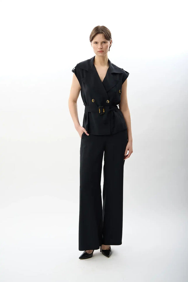 Kargo Cepli Rahat Pantolon (Siyah)