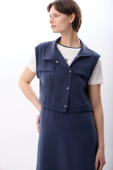 Bomber Yelek (Lacivert)